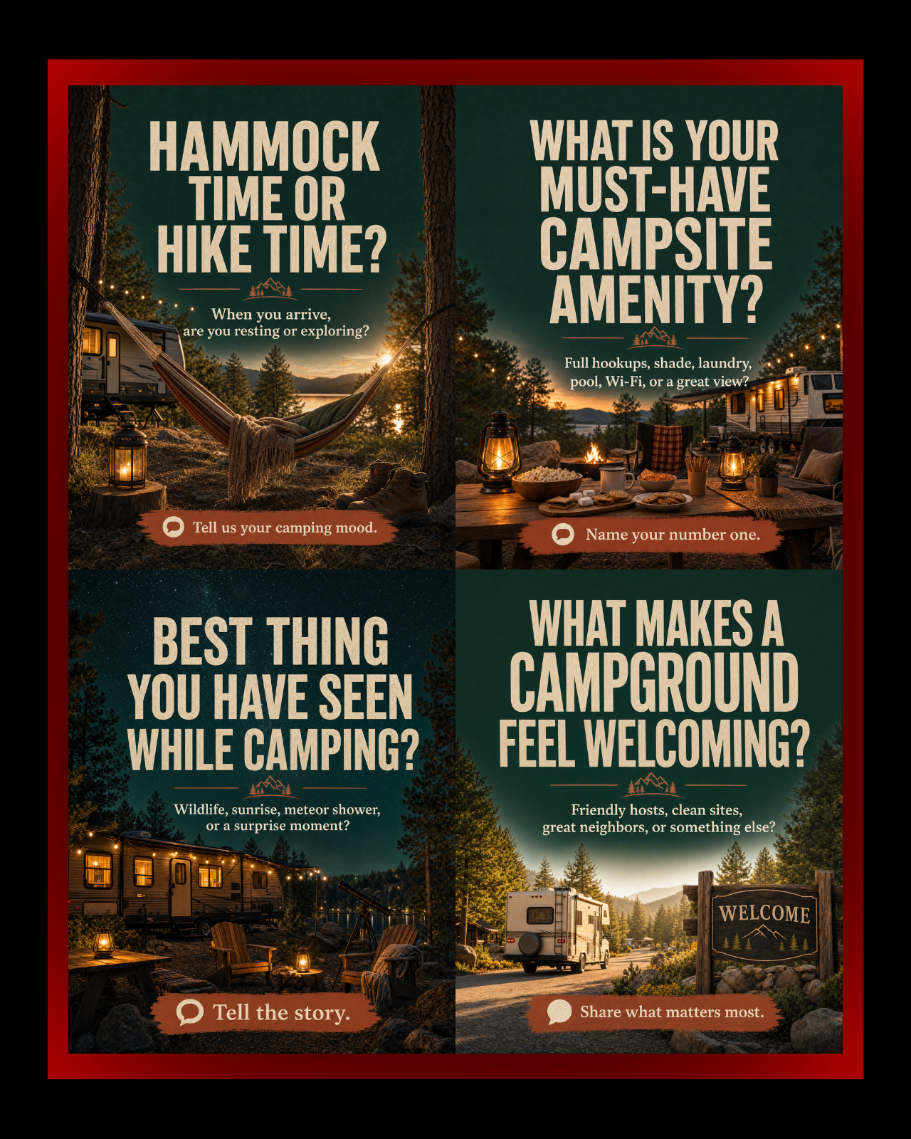 The Mobile Real-Estate King: 30 Premium Vertical Engagement Posts for RV Parks & Campgrounds