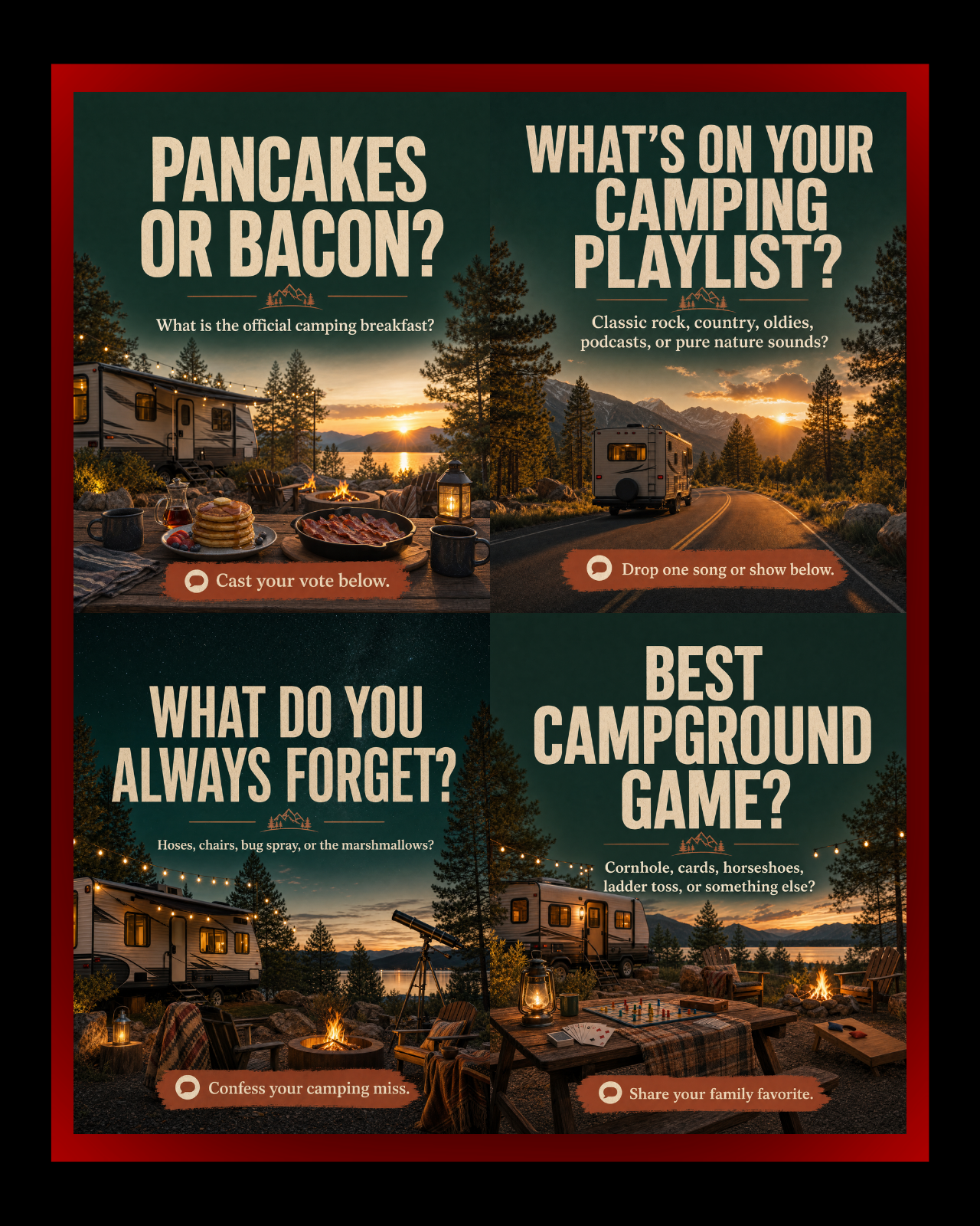The Mobile Real-Estate King: 30 Premium Vertical Engagement Posts for RV Parks & Campgrounds
