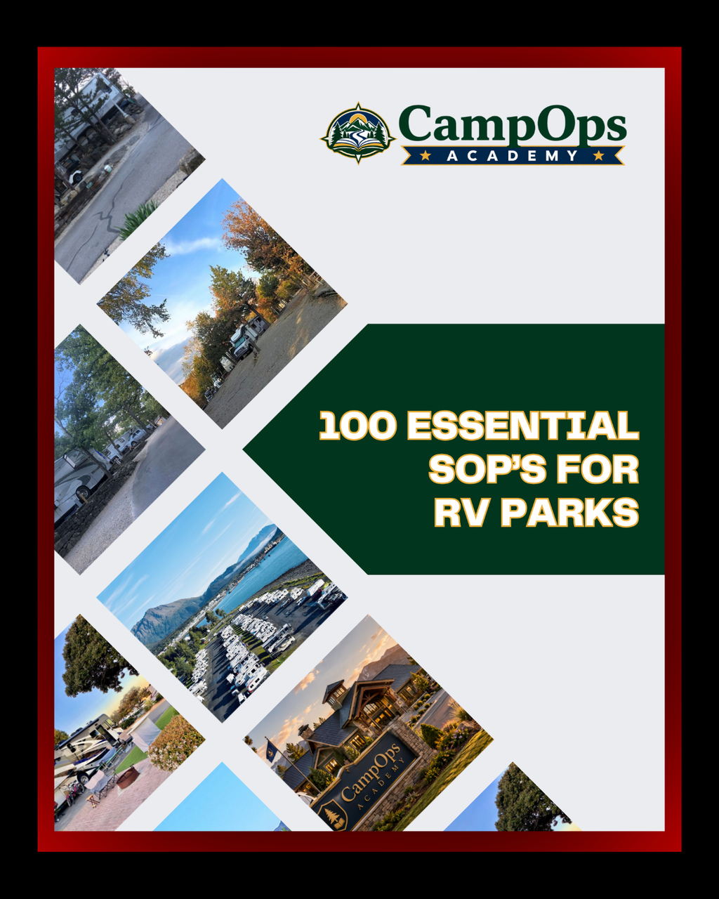 100 Essential SOPs for RV Parks & Campgrounds by CampOps